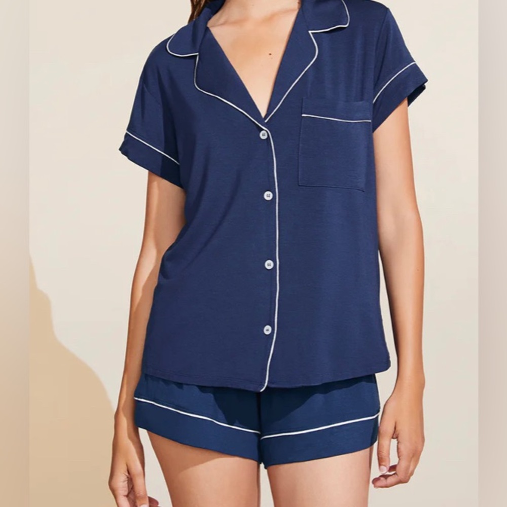 Sioro Navy Blue PJ Set